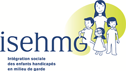 Logo du l'Intégration Sociale des enfants Handicapés en Milieu de Garde