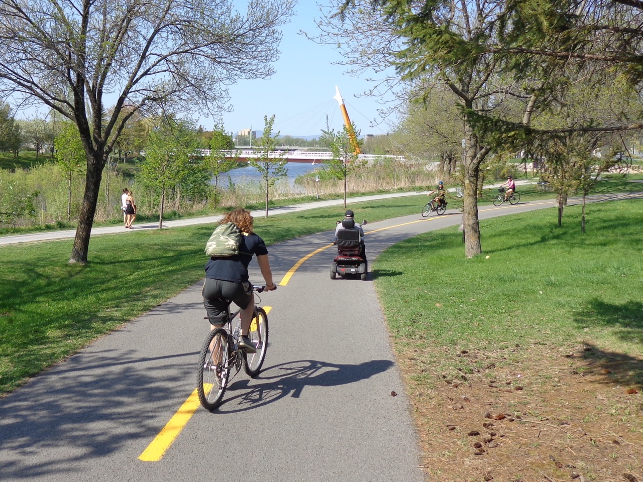 Les pistes cyclables pour tous!